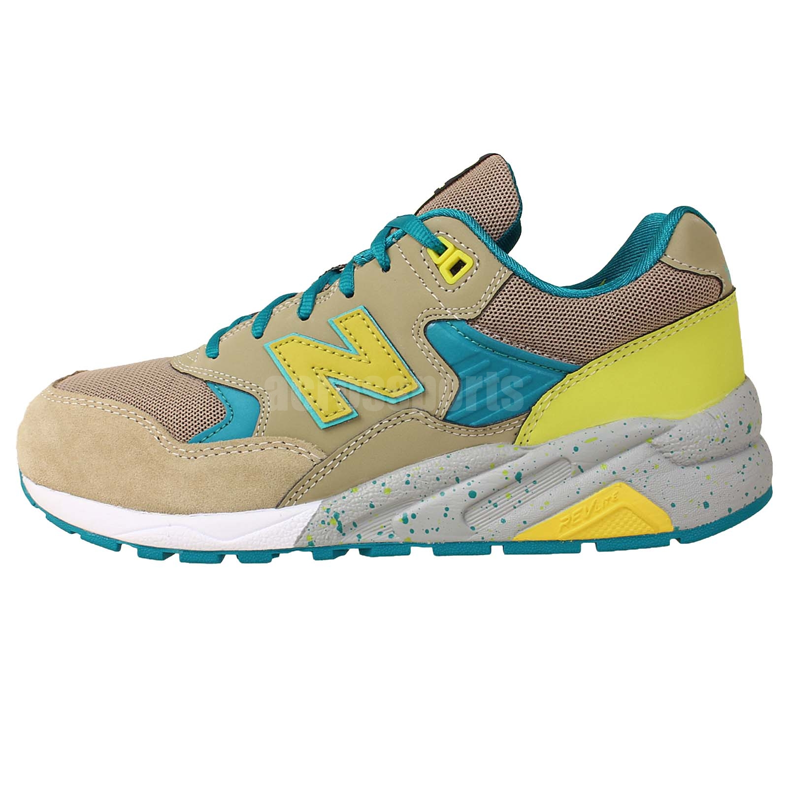 new balance mrt580bs dkhaki yellow green 2014 mens revlite new balance mrt580bs dkhaki yellow green 2014 mens revlite